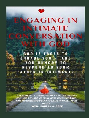 cover image of Engaging in Intimate Conversation with God
